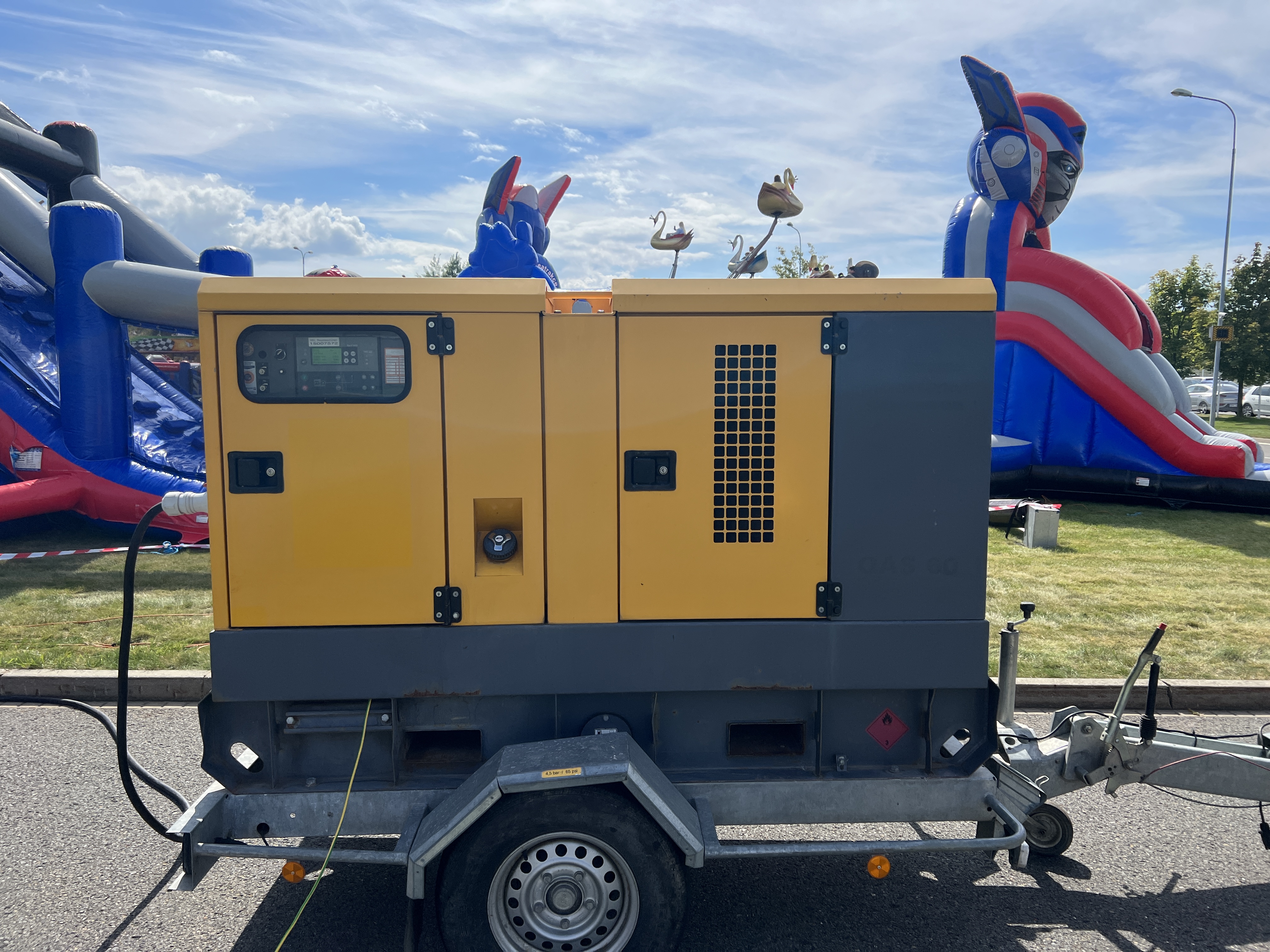 Elektrocentrála Atlas Copco 40 kVA