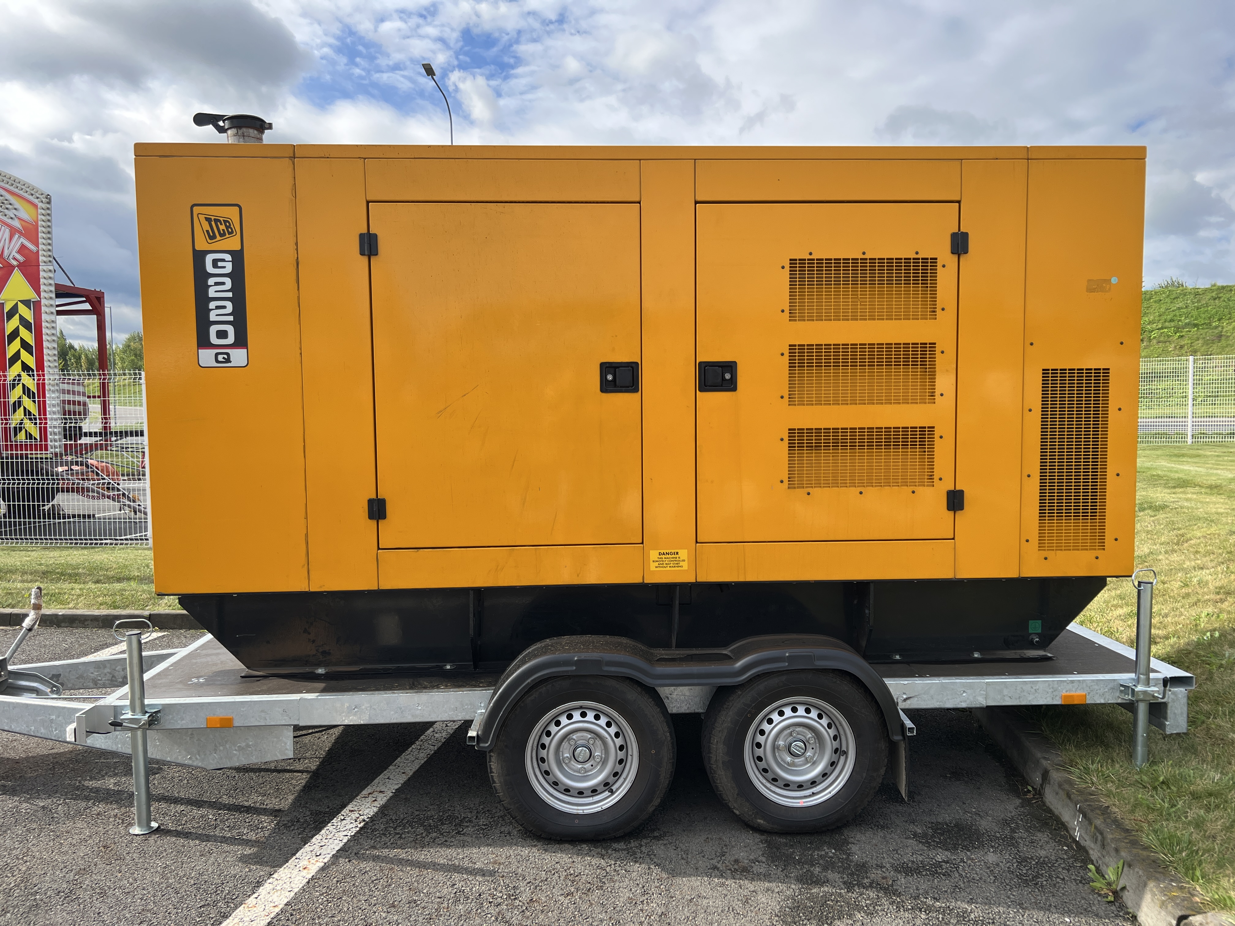 Elektrocentrála JCB 200 kVA