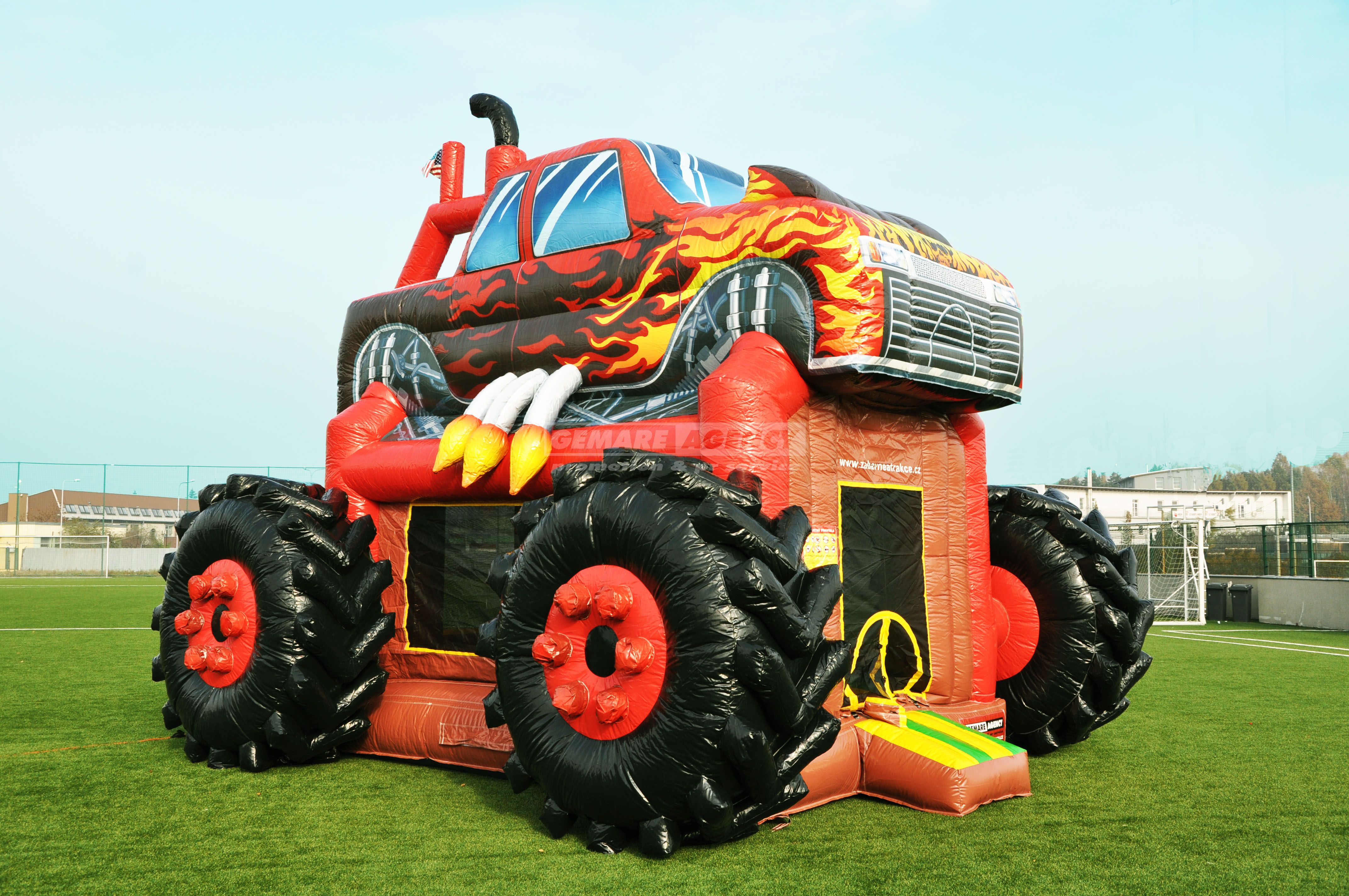 Skákací hrad Monster Truck