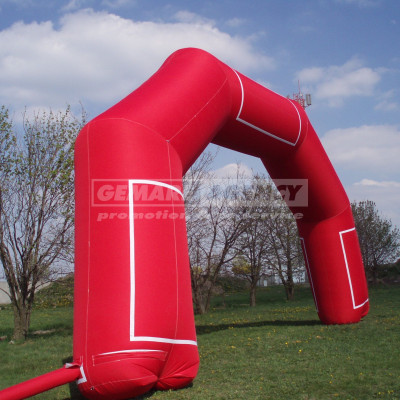Nafukovací oblouk - červený