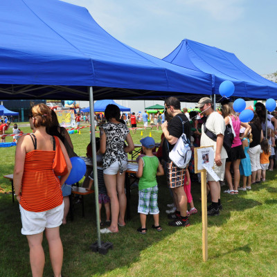 Nůžkový stan 3x6 m