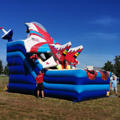 Nafukovací skluzavka Stíhačka