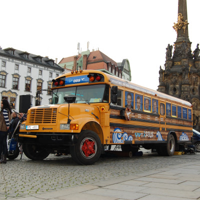 Promotion truck - Americký školní autobus