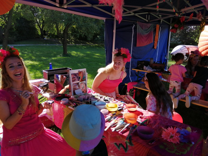 malování na obličej