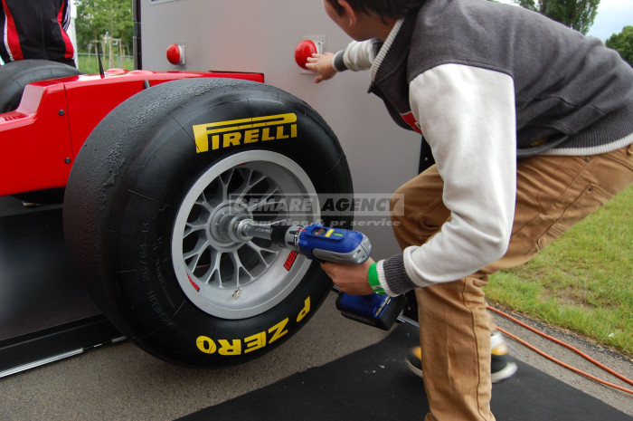 Pit stop simulátor pronájem