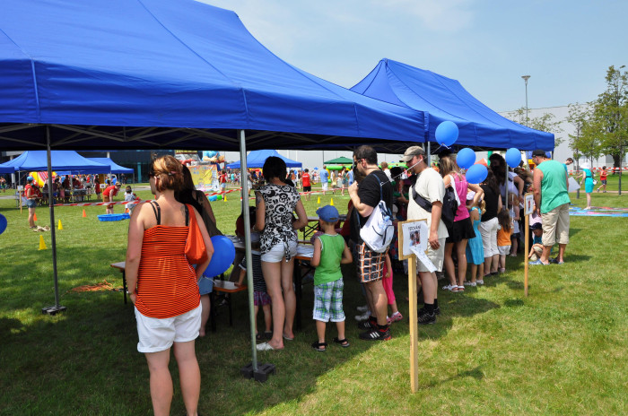 nůžkový stan 3x6m