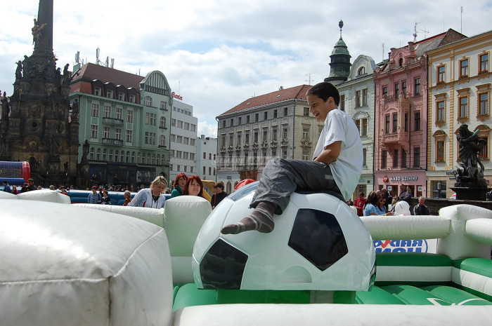 atrakce rodeo fotbal profi