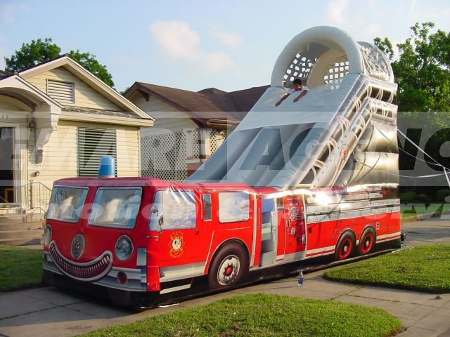 pronájem atrakce hasiči