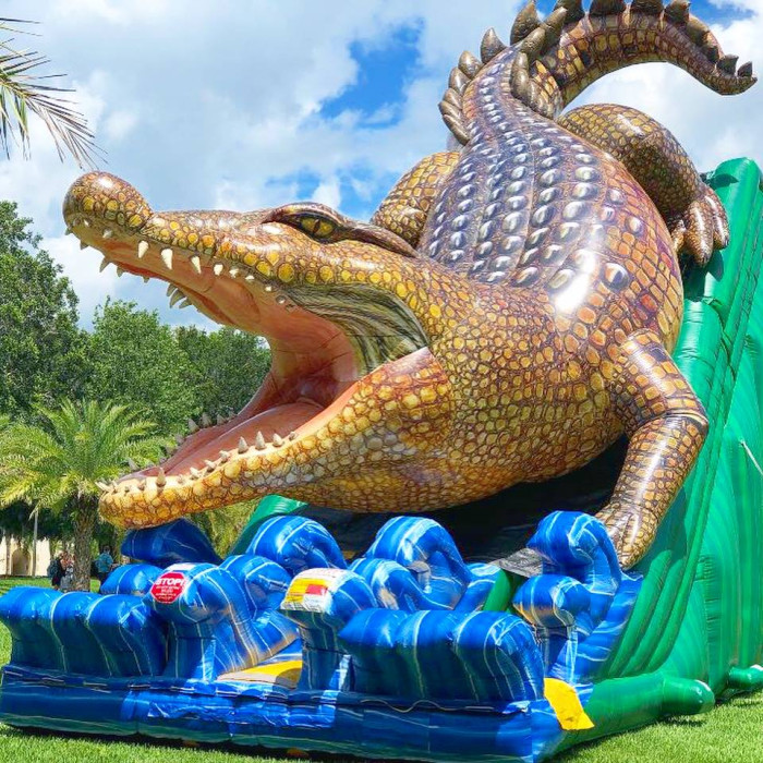 pronájem nafukovací skluzavka