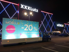 pronájem osvětleného billboardu