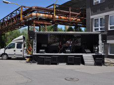 pronájem promo truck