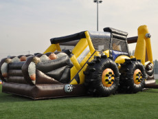 pronájem atrakce aktivní centrum Bagr