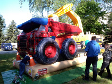 stavebnictví atrakce pro děti