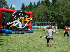 nafukovací atrakce k pronájmu