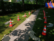 dráha s alko brýlemi