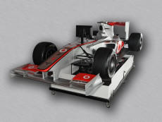 pronájem Simulátor Formule F1 McLaren ve 3D 