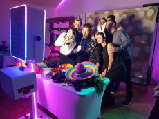 vánoční večírek fotobudka