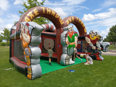 pronájem nafukovací atrakce Vikingové