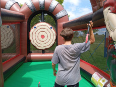 půjčovna nafukovací atrakce středověk