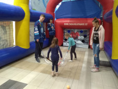 půjčovna obří hokejové branky