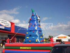 Horolezecká stěna nafukovací