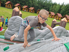 extrémní nafukovací atrakce