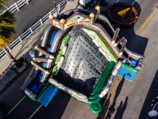 pronájem mobilní horolezecká stěna