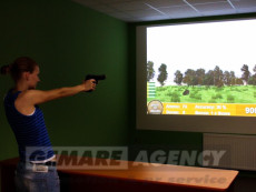 Atrakce laserová střelnice