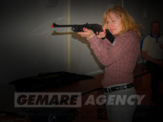 Laserová střelnice - pronájem