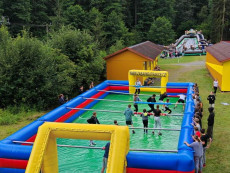 Pronájem lidský stolní fotbal