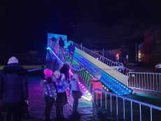 pronájem mobilní snowtubing atrakce