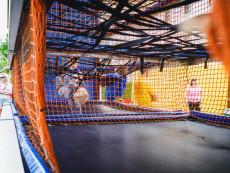 pronájem bungee trampolína