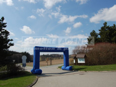 Nafukovací oblouk - modrý