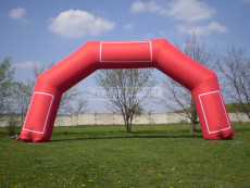 Nafukovací oblouk - červený