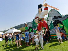 nafukovací překážková dráha Jánošík