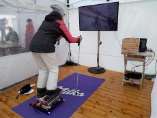 pronájem lyžařského simulátoru