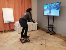 Půjčovna simulátoru sjezdováho lyžování Olomouc