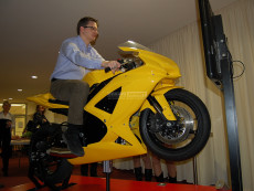 Trenažer motorky 3D