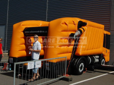 Skákací hrad Popelářské auto