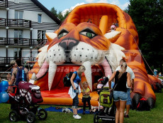 Nafukovací skluzavka Tygr