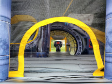 pronajem atrakce skluzavka