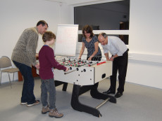 stolní fotbálek k pronájmu