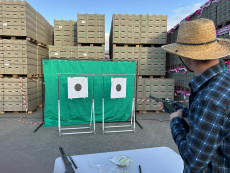 pronájem střelecké atrakce pro děti