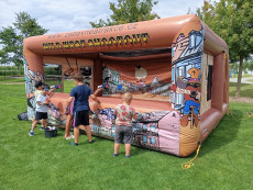 půjčovna nafukovací střelnice