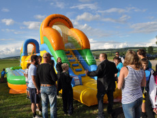 atrakce wipe out obří koule